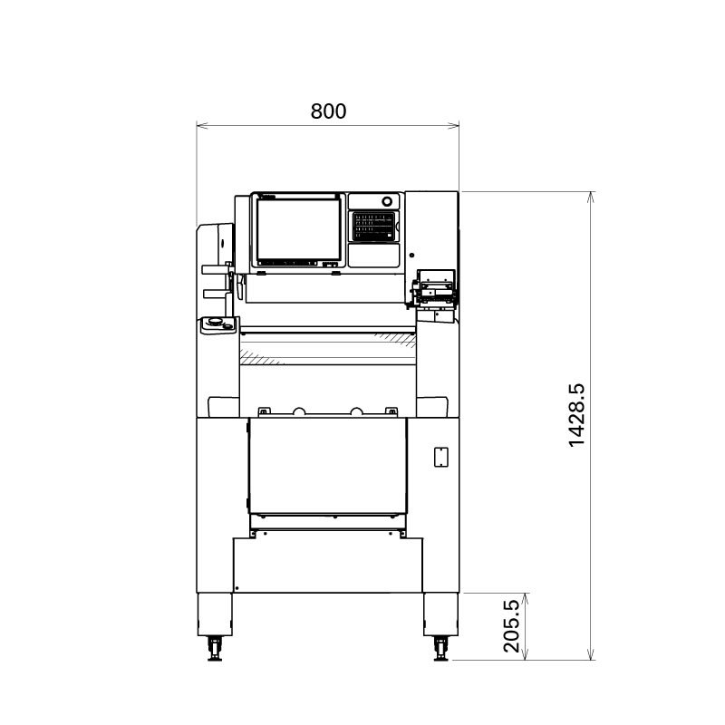 SEMI - AUTOMATIC CLING WRAPPER MACHINE (AW5600FX)